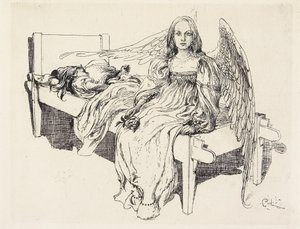 Az őrangyal, 1905 alkotó: Carl Larsson